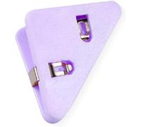 File Paper Clip Fashion Simple Solid Color Triangular Edges Corner Clamp Stationery File Book Binding Folder Student Triangular Corner Clip Multifunctional Student Book Paper Storage Tool Folder Tool