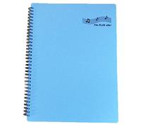 FILE PLUS DO Music Sheet holder A4 30 pockets 60 pages No need to take out paper for writing in … (Light Blue)