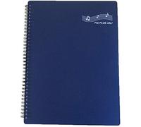 FILE PLUS DO Music Sheet holder A4 30 pockets 60 pages No need to take out paper for writing in … (Navy)