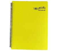 FILE PLUS DO Music Sheet holder A4 30 pockets 60 pages No need to take out paper for writing in … (Yellow)