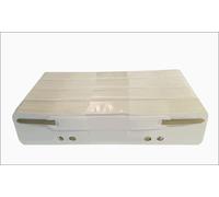 FILE PP Filing Strips with Plastic Cover Strip White Polypropylene 16 x 32 x 21