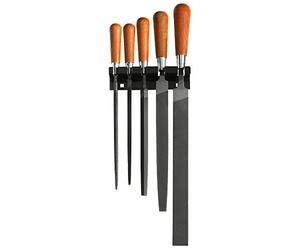 Files Wooden Handle Cut 1-2, Set of 5