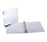 Filexec Products 1-Inch 3 Ring Binder, Clear, Pack of 2 (50297-64223)