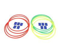 FILFEEL 10 Pcs Sensory Training Hoop Set for Kids - Enhance Coordination, Balance, and Brain Development Through Fun Exercise Activities