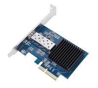 FILFEEL 10Gbps PCIe X4 NIC Card - Fiber Optic Adapter with Open Slot for Server & - Supports 10GBASE-LR/SR, Jumbo Frames Up to 15KB, PXE Boot & Wake-on-LAN