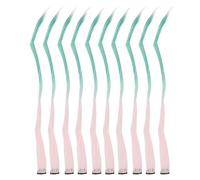 FILFEEL 10pcs Colorful Hair Extensions Highlights Clamp/Holder In Hairpieces Individually Wrapped Straight Colored Hairpiece Rose Gradient Red Multi Colored Synthetic Fiber Lightweight Comfortabl