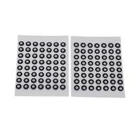 FILFEEL 1120 Pcs 3D Scanner Marker 3mm ID 6mm OD High Reflective Optical Tracking Dot for Artec Creaform GOM Motion Gait Analysis Automotive Aerospace Metrology
