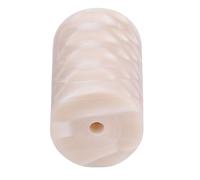 FILFEEL 14mm Pool Ferrule for Billiard & Snooker Cues - High-Density Material with 7.5mm ID Minimizes Deflection & Enhances Tip Adhesion - Professional Building & Repair Replacement (White)