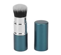 FILFEEL 2 in 1 Oil Absorbing Face Roller Double Headed Foundation Brush with Volcanic Stone Roller Ball for Oil Control and Touch Up Makeup (Blue)