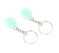 FILFEEL 20-Pack Teeth Box Keychain for Kids - Portable Milk Teeth Holder with Fun Design in Green (Green)