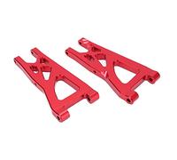 FILFEEL 2pcs /10 RC Aluminum Front Suspension Arms for Senton Typhon BIG ROCK Series - Lightweight & Blue (Red)