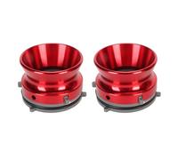 FILFEEL 2PCS /4 Inch Opener Nab Hub Adapters Universal Loading Device Aluminum Alloy Loader for Reel Tape Recorder Compatible with B67 Blue (Pink)