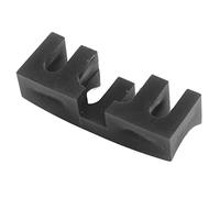FILFEEL 2PCS Badminton Racket Load Spreader Protector for Stringing Machine, High Pounds Adapter Tool, (Black)