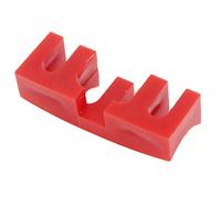 FILFEEL 2PCS Badminton Racket Load Spreader Protector for Stringing Machine, High Pounds Adapter Tool, (Red)
