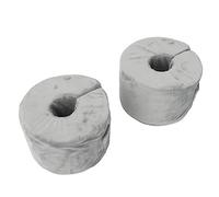 FILFEEL 2pcs Bed Wedge Elevated Leg Pillow, Supportive Foam Wedge Pillow for Elevating Legs, Improved Circulataion, Reducing Back Pain, Post Surgery and Injury, Recovery