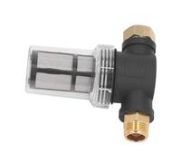 FILFEEL 3 4inch Garden Hose Inlet Filter, Pressure Washer Water Filter, Sediment Filter Attachment for Prvnt Damage with 1 Mesh, Extnd Machine Life