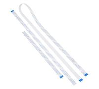 FILFEEL 3 Pcs Set of 15 Pin 30cm, 50cm, 100cm FFC Ribbon Flexible Flat Cable for Camera Module