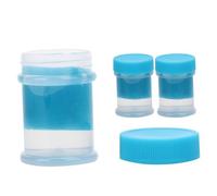 FILFEEL 3pcs 40ml Eyelash Extension Tweezers Cleaner, Quick Effective Glue Remover with Built in Sponge for No, Safe Cleaning Solution for Tweezers Scissors Glue Tray