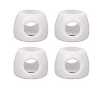 FILFEEL 4 Set Child Proof Door Knob Covers for Elder and Child, Baby Safety Locks for Doors, Anti Collision ABS Round Door Knob Safety Cover for Ball Door Handle