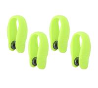 FILFEEL 4Pcs Hand Acupressure Clips, Portable Thumb Shape Massage Pressure Point Clip with Magnet for Relieving Migraines Stress and Anxiety (Green)