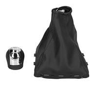 FILFEEL 5-Speed Gear Knob with Boot Cover for Vectra C/B, Corsa