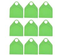 FILFEEL 50PCS Vibrant TPU Livestock Identification Blank Reusable Neck Hanging Labels for Cattle, Goats, Pigs, Farm Management