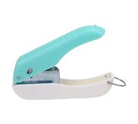 FILFEEL .5mm Round Hole Punch - Compact Single Circle Hole Puncher for Scrapbooking, Card Making & Craft Decorations - Plastic & Metal Craft Tool with Chip Collection Box