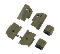 FILFEEL 6PCS RC Helicopter Replacement Parts for K170 Remote Control Airplane - Rear Wing Decorations Made of Plastic, Fit Spare Set for Stability & Aesthetic Upgrade