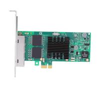 FILFEEL 82580-Based Gigabit PCI 2. X1 4-Port RJ45 Adapter Card for Servers Desktops NAS Industrial PCs - Supports Link Aggregation & Failover