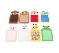 FILFEEL 8pcs Interactive Sensory Mats Tactile Wall Panel Textured Floor Tiles for ’s Learning & Play