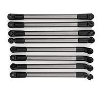 FILFEEL 8pcs Metal Link Rods for /10 275MM Wheelbase RC Crawler - Accessories for Enhanced Performance