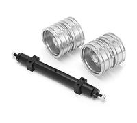 FILFEEL Aluminum Alloy Rear Axle Wheel Hub Kit for /14 Tractor - RC Replacement Accessories in Silver