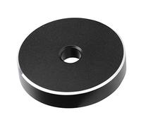 FILFEEL Aluminum Record Adapter for Turntables - Upgrade Your Playing Experience Sound and Easy Installation (Black)