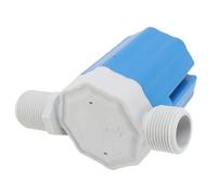 FILFEEL Automatic Control Valve 3/4in Inside Type Nylon Inner Valve for Solar Heater Aquarium Humidifier Hydroponics - Blue (Side Inlet)