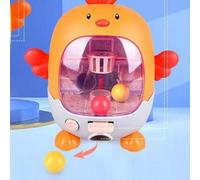 FILFEEL Basketball Finger Board Game for Kids | Parent- Interaction Toy for Fun & Learning | ABS Indoor/Outdoor Game (Orange)