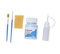 FILFEEL Blue Masking Fluid for Watercolor Painting - 60mL -, Quick-Drying, Non-Staining Artist Masking Fluid with Eraser & Two Brushes for