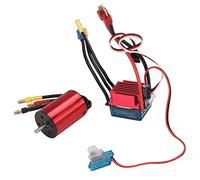 FILFEEL Brushless Motor ESC Kit 4500KV for /14 & /16 RC Car, 35A Programmable Brushless ESC with Design