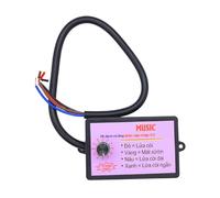 FILFEEL Car Horn Controller with Flexible Sound Settings for Vehicle, Truck, and Marine 12 to 24V, 12 Unique Sounds (Sounds)