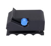 FILFEEL Cat Scratcher Cardboard Cutter - Ergonomic Handheld 3D-Printed Plastic Tool for Precise 0.3-Inch Corrugated Cardboard Strips - DIY Cat Scratching Board & Enrichment Toy Maker (Black)