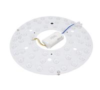 FILFEEL Ceiling Fan Light Replacement Panel 270mm Magnetic Retrofit Kit - 24W Dimmable 3CCT LED Module for Ceiling Fans Chandeliers Wall Lights