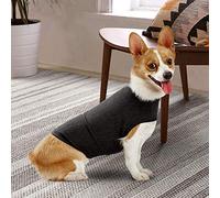 FILFEEL Dark Gray -Anxiety Dog Shirt Jacket for Stress Relief & Comfort, Lightweight Pet Clothes for Calming Effects (M)