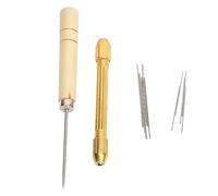 FILFEEL Doll Hair Rooting Tool Set for Craft Lovers - Ergonomic Copper Alloy Holders with for Doll Wig Making