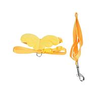 FILFEEL Ducks Harness and Leash Set for Outdoor Walking, Chest Strap for Pet Ducks, Chickens & Geese - Red M (XS)