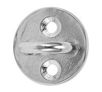 FILFEEL Duty Stainless Steel Pad Eye Plate U Hook for Boats, Hammocks, and Other Wide Applications (5MM)