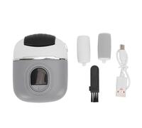 FILFEEL Electric Callus Remover USB Rechargeable Pedicure Foot File with LCD Screen Fast Charging Ergonomic Design for Dead Skin Removal At Home Gray