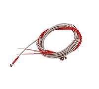 FILFEEL Electric Guitar Strings, 4 String Bass Strings Stainless Steel Wire Core Material Red Velvet Wrapped Around The Head And Tail