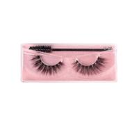 FILFEEL False Eyelashes, 3D Wispy Look Lightweight Comfortable Strip Lashes, with Eyelash Brush, for Everyday Party Work Travel Makeup (V05)