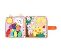 FILFEEL Felt Activity Book for Toddlers - Educational Sensory for Travel and Quiet