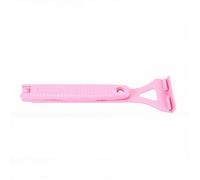 FILFEEL Foldable Back Scratcher, Portable Itch Scratcher Tool with Detachable Brush Head for Travel Home Gym and On the Go Comfort (Pink)