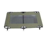 FILFEEL Foldable Cooling Elevated Dog Bed Portable Raised Pet Cot for Outdoor Use - Green 107x61x18cm (107 * 61 * 18cm)